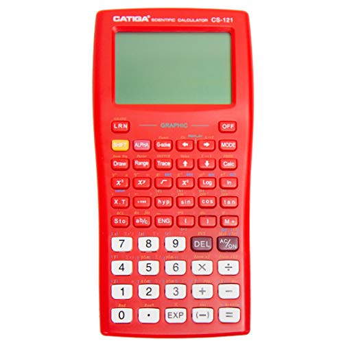 Graphing Calculator  CATIGA CS121 - Scientific and Engineering Calculator - Programmable System (Dark Red)