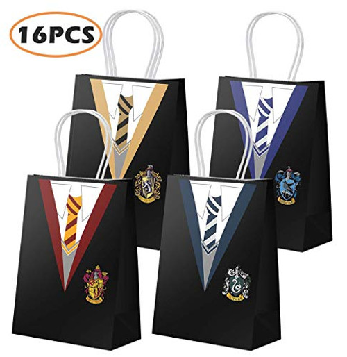 Party Gift Bag for Harry Potter Party Decoration Magical Wizard School Party Favors Bags for Harry Potter Gift Bags Cosplay Party Treat Bags for Kids Boy Girl Birthday Party Supplies and Decor-16 PCS Party Gift Bag for Harry Potter Party Decoration Magical Wizard School Party Favors Bags for Harry Potter Gift Bags Cosplay Party Treat Bags for Kids Boy Girl Birthday Party Supplies and Decor-16 PCS