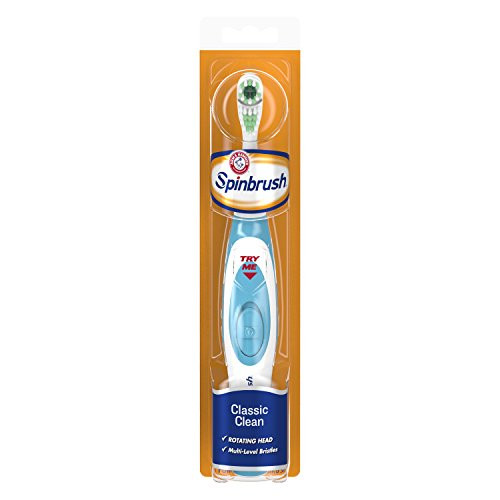 ARM & HAMMER Spinbrush Classic Clean Powered Toothbrush, 1 Count