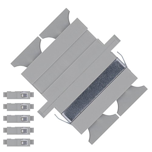 BEYONDTECH Fiber Optic SC to SC Adapter Multimode UPC Duplex - 5 Pack Fiber Optic Extender/Fiber Couplers Series