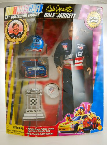 Dale Jarrett - 12 inch Action Figure - Special Edition - Ford Quality Car - Ford Racing - Thunderbird - w/ Accessories - Limited Edition -