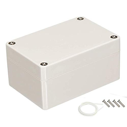 YXQ 100x68x50mm Junction Box Project Case IP65 Waterproof ABS DIY Power Electrical Outdoor Enclosure (3.94 x 2.68 x 1.97 inches)