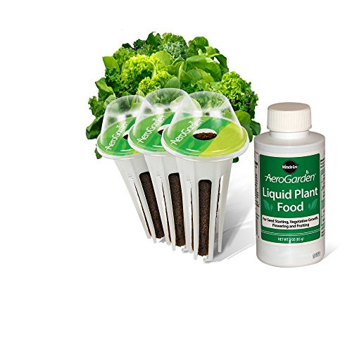 AeroGarden Heirloom Salad Greens Seed Pod Kit (3-Pod)