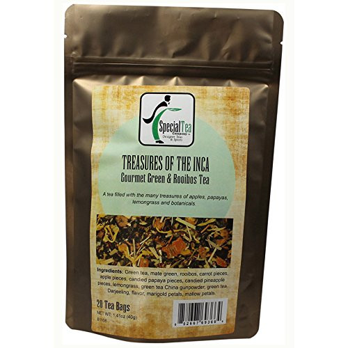 Special Tea Treasures of The Inca Green Tea, 1.41 Ounce