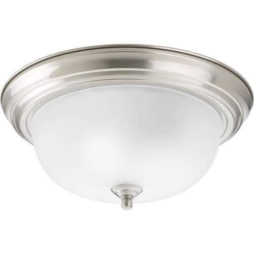 Progress Lighting P3925-09ET Med Flush Mount, 2-75-watt