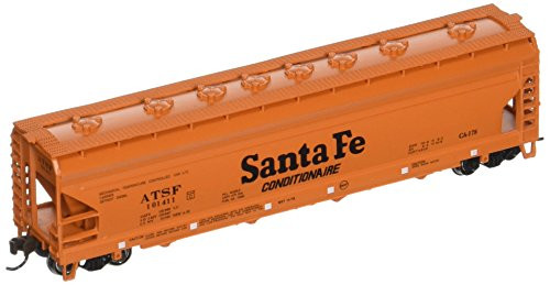 Bachmann Industries Santa FE ACF 4-Bay Center-Flow Hopper Car (N Scale), 56'