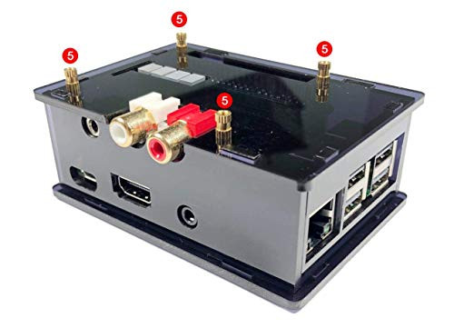 InnoMaker Acrylic Case for Raspberry Pi HiFi DAC HAT