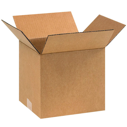 Boxes Fast BF988 Cardboard Boxes, 9' x 8' x 8', Single Wall Corrugated, for Packing, Shipping, Moving and Storage, Kraft (Pack of 25)