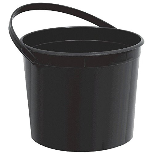 Plastic Bucket | Black | Party Accessory