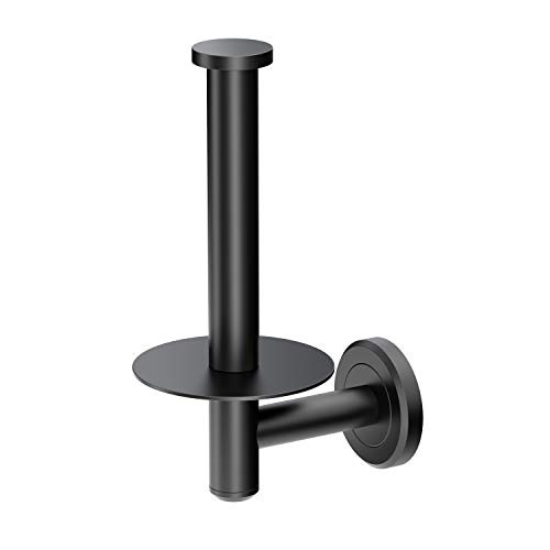Gatco Latitude II Storage Toilet Paper Holder, Matte Black