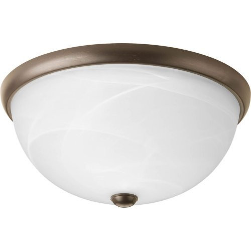Progress Lighting P3624-20WB GU24 Flush Mount, 2-13-watt