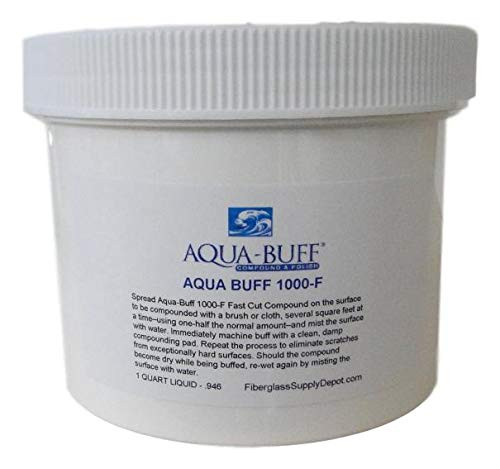 Fiberglass Supply Depot Aquabuff 1000 - Compound and Polish - Quart