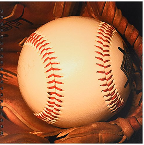 3dRose db_4387_2 Baseball Memory Book, 12 by 12-Inch