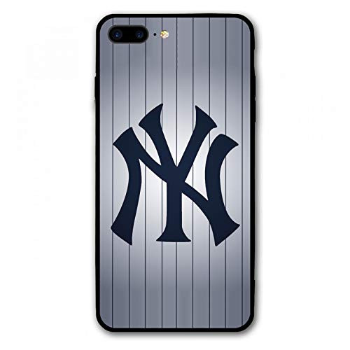 KSFNC iPhone 7 Plus Case 8 Plus Case 5.5",Baseball Team Design Cover Cases for Apple iPhone 7/8 Plus (Yan-Kees)