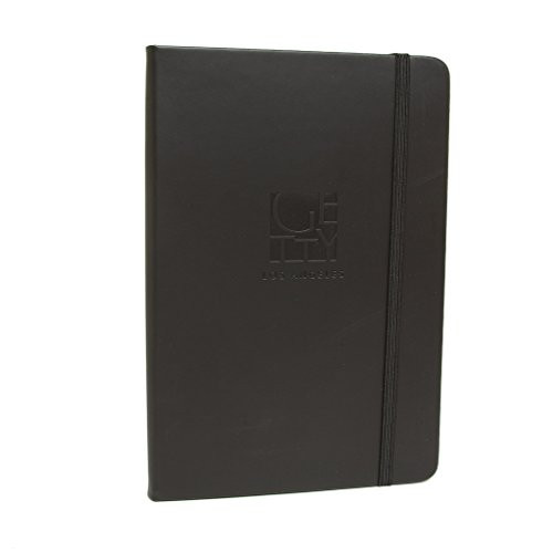 Lined Journal - Getty Wordmark - Black by Getty Museum Store