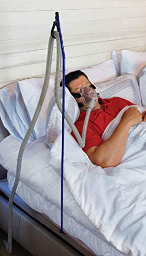 Blue Jay Hold My CPAP Hose CPAP Tubing Hose Holder - Adjustable CPAP Tube Hanger. Respiratory Machine Accessories