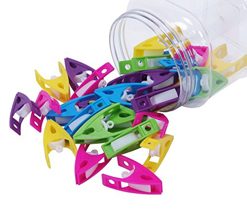 Learning Advantage 7072 Classroom Clips, Grade: Kindergarten, Plastic (Pack of 30)