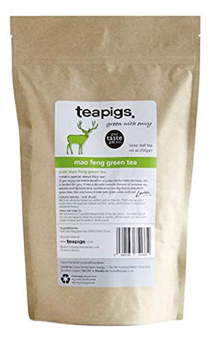 teapigs Mao Feng Green Tea Loose Tea, 200 Gram
