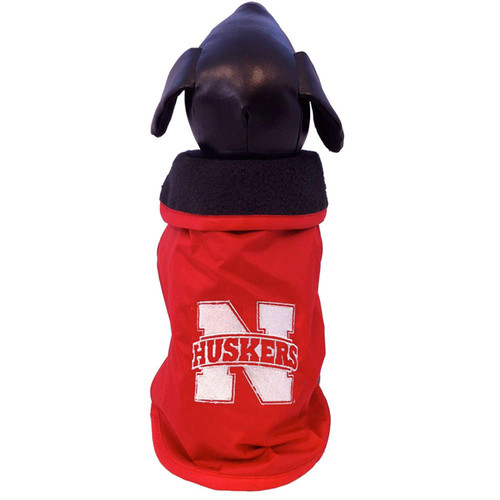 NCAA Nebraska Cornhuskers All Weather Resistant Protective Dog Outerwear