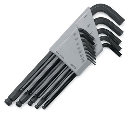 SK Hand Tools 19613 13-Piece Fractional Ball Hex Key Set