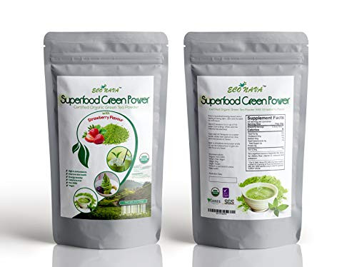 Certified Organic 100% Natural Japanese Strawberry Matcha Green Tea Powder 50g Bag