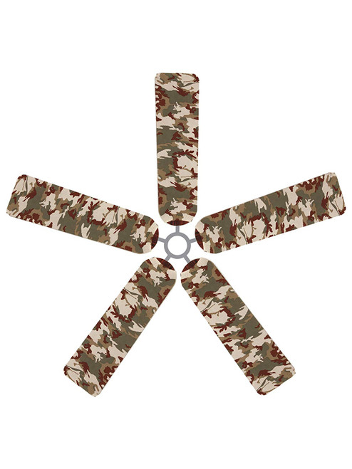 Fan Blade Designs Camouflage Ceiling Fan Blade Covers
