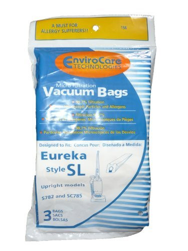 EnviroCare Replacement Vacuum Bags for Eureka, Electrolux and Sanitaire Style SL Uprights 24 Bags