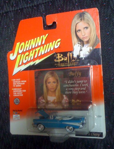 Johnny Lightning Buffy Vampire Slayer Xander's Blue Chevy Convertible