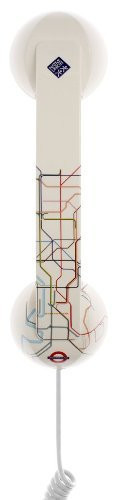 Native Union Pop Phone Retro Handset -  POP-WHT-LON-HG  - London Tube