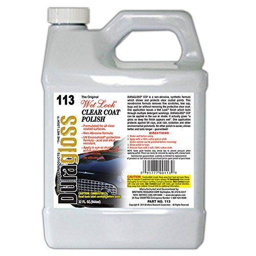Duragloss 113 Clear Coat Polish - 32 fl. oz.