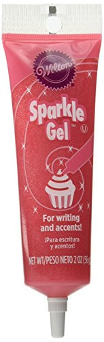 Wilton 704-9998X Pink Sparkle Gel Icing Dispenser