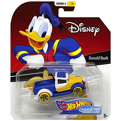 donald duck hot wheels car