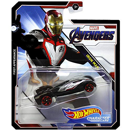 Hot Wheels Iron Man First Appearance Avengers Character Car Diecast 1:64 Scale