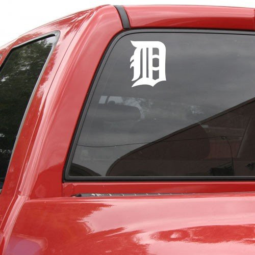 Wincraft MLB Detroit Tigers Die-Cut Team Logo Decal - White