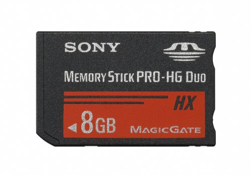 Sony 8GB MS PRO-HG Duo HX High Speed Memory Stick (MSHX8B/MN)