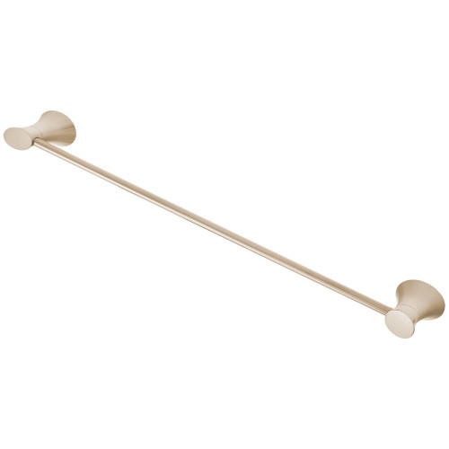 Speakman SA-1207-BN Caspian Bathroom Towel Bar, Brushed Nickel
