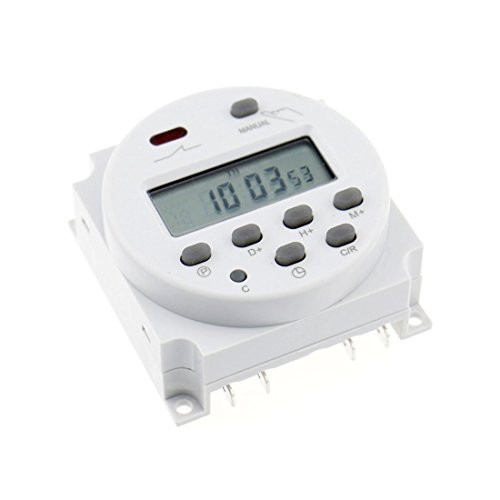 1pcs CN101 AC 220V Digital LCD Programmable Timer AC 220V 16A Time Timer Relay Switch