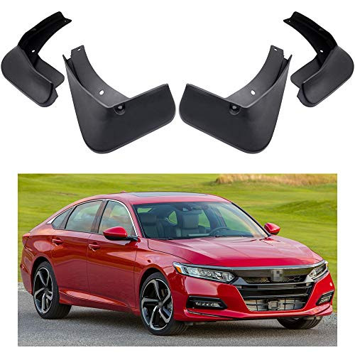 MOERTIFEI Car Mudguard Fender Mud Flaps Splash Guard Kit fit for Honda Accord Sedan 2018 2019 10th