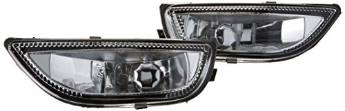 Winjet WJ30-0176-09 OEM Series for [2001-2002 Toyota Corolla] Clear Lens Driving Fog Lights