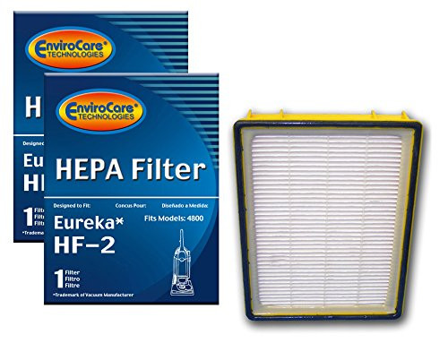 EnviroCare Replacement Vacuum HEPA Filters for Eureka HF-2 Ultra Smart, Boss, Omega, UltraSmart Vac Cyclonic, Whirlwind Uprights 2 Filters EnviroCare Replacement Vacuum HEPA Filters for Eureka HF-2 Ultra Smart, Boss, Omega, UltraSmart Vac Cyclonic, Whirlwind Uprights 2 Filters