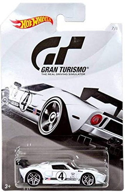 Hot Wheels FORD GT 2018 GRAN TURISMO Series #2 White FORD GT 1:64 Scale Collectible Die Cast Metal Toy Car Model #7/8 Hot Wheels FORD GT 2018 GRAN TURISMO Series #2 White FORD GT 1:64 Scale Collectible Die Cast Metal Toy Car Model #7/8