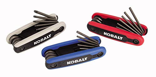 Kobalt 498862 25-Key Folding Hex Key Set, Inch/Metric/Torx