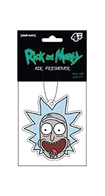 Rick and Morty AIR FRESHENER - Rick Head, Officially Licensed Original Artwork Rick and Morty AIR FRESHENER - Rick Head, Officially Licensed Original Artwork