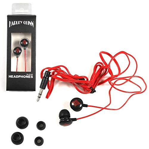DC Comics Harley Quinn in-Ear Headphones Earbuds