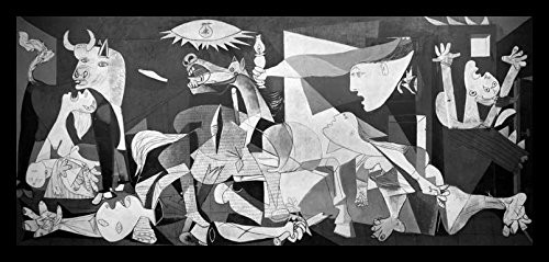 Buyartforless IF MUS250X 1.25 Black Framed Guernica 1937 by Pablo Picasso 18X8 Museum Art Print Poster Buyartforless IF MUS250X 1.25 Black Framed Guernica 1937 by Pablo Picasso 18X8 Museum Art Print Poster