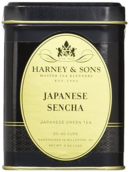Harney & Sons Loose Leaf Green Tea, Japanese Sencha, 4 Ounce Harney & Sons Loose Leaf Green Tea, Japanese Sencha, 4 Ounce