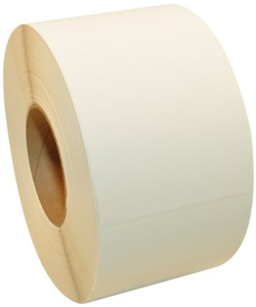 Compulabel Thermal Transfer Shipping Labels, 4 inch x 4 inch, White, Aggressive Permanent Adhesive,1500 Per Roll, 4 Rolls