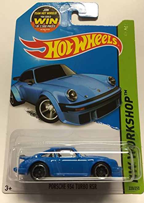 Hot Wheels 2015 HW Workshop Porsche 934 Turbo RSR 220/250, Blue Hot Wheels 2015 HW Workshop Porsche 934 Turbo RSR 220/250, Blue