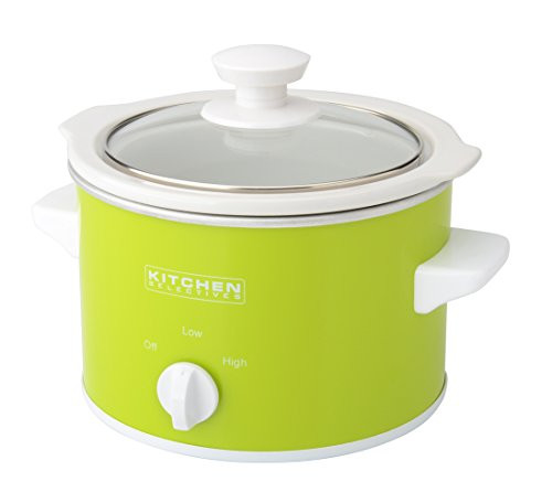 Kitchen Selectives Slow Cooker, 1.5-Quart, Green
