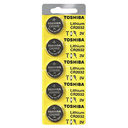 Toshiba CR2032 3 Volt Lithium Coin Battery 25 Pack